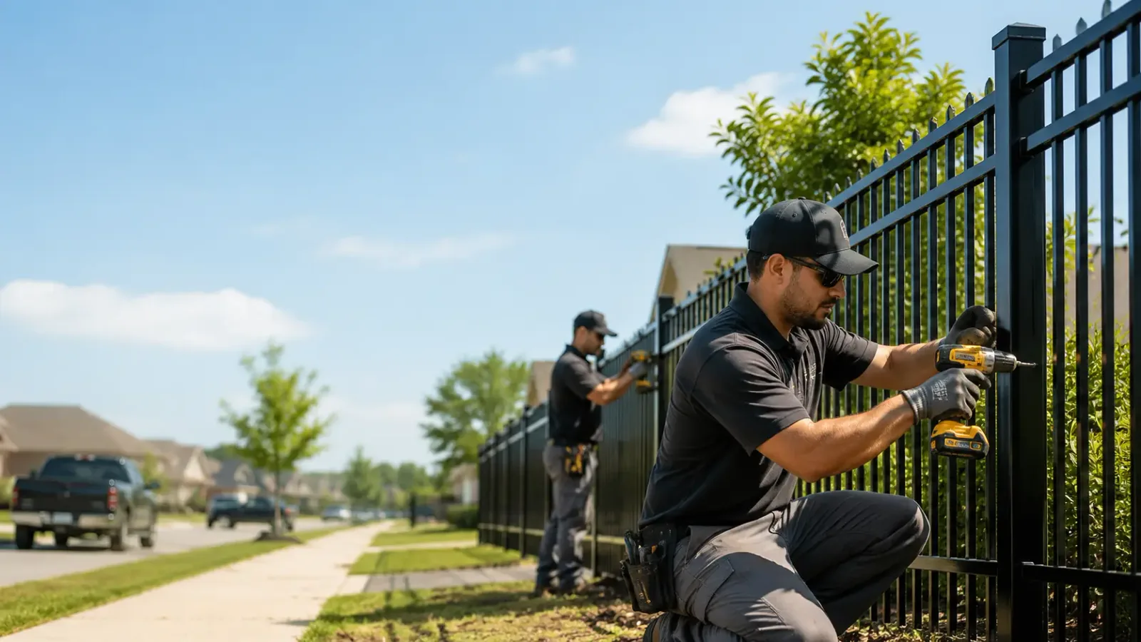 Metal Fence Installation in Ida, AR